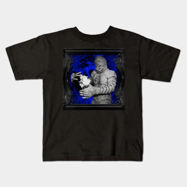 MONSTER FROM PIEDRAS BLANCAS 2, THE (1959) Kids T-Shirt by GardenOfNightmares